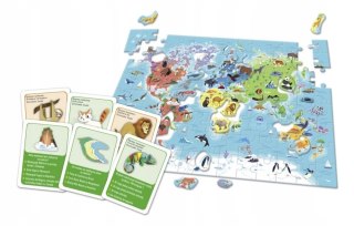 Gra Edukacyjna Puzzle Odkrywamy Świat 50779 Clementoni