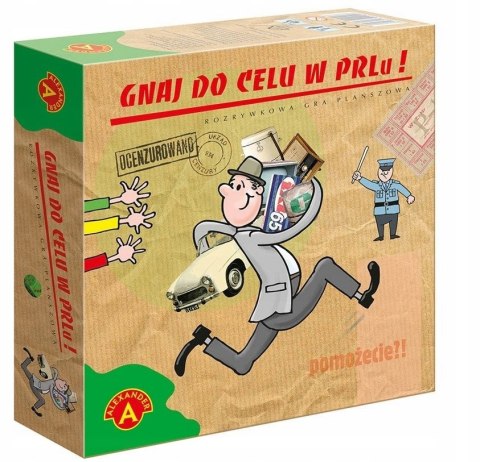 Gra Rodzinna Gnaj do Celu w PRLu Alexander