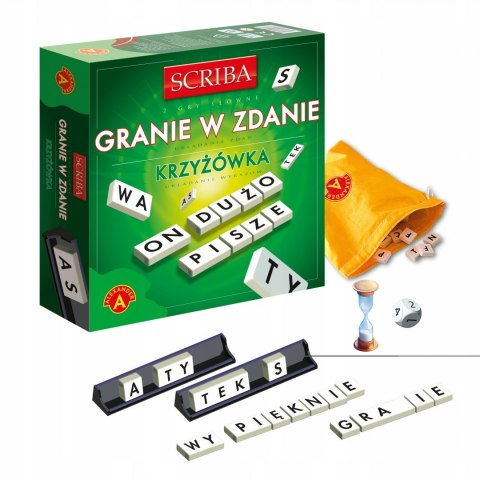 Gra Słowna Granie w Zdanie Krzyżówka Alexander