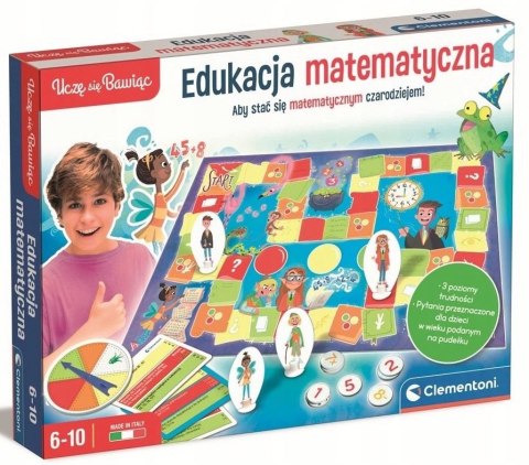 Gra planszowa Edukacja matematyczna 50778 Clementoni