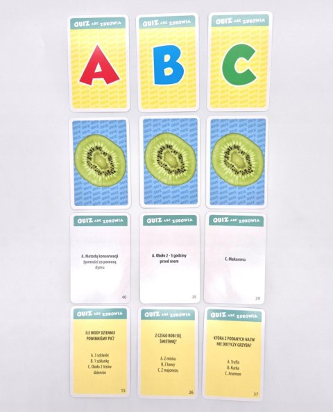 Kieszonkowa Gra Edukacyjna Quiz ABC Zdrowia Mikro Alexander