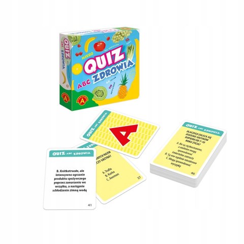 Kieszonkowa Gra Edukacyjna Quiz ABC Zdrowia Mikro Alexander