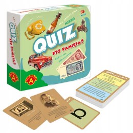Kieszonkowa Gra Edukacyjna Quiz Kto Pamięta Mikro Alexander
