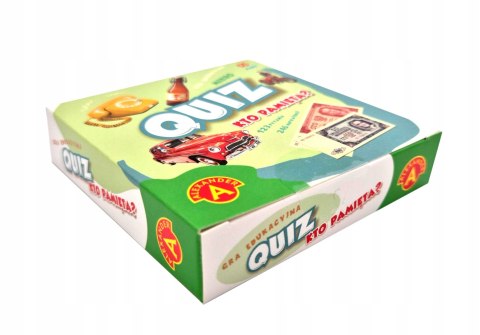 Kieszonkowa Gra Edukacyjna Quiz Kto Pamięta Mikro Alexander