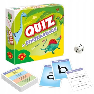 Kieszonkowa Gra Edukacyjna Quiz o Dinozaurach Mikro Alexander