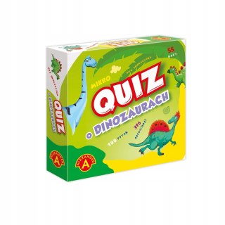 Kieszonkowa Gra Edukacyjna Quiz o Dinozaurach Mikro Alexander