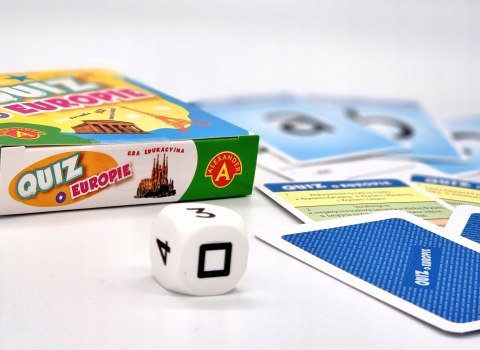 Kieszonkowa Gra Edukacyjna Quiz o Europie Mikro Alexander