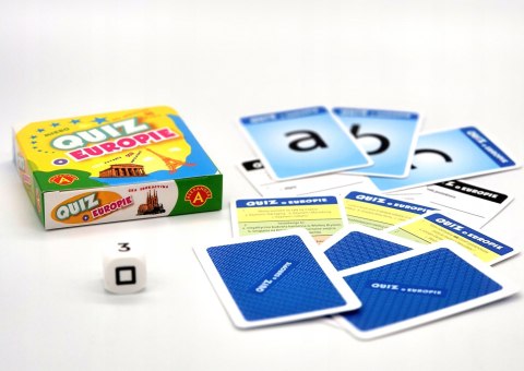 Kieszonkowa Gra Edukacyjna Quiz o Europie Mikro Alexander