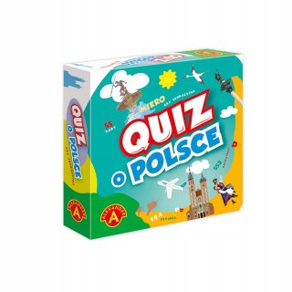Kieszonkowa Gra Edukacyjna Quiz o Polsce Mikro Alexander