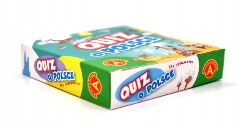 Kieszonkowa Gra Edukacyjna Quiz o Polsce Mikro Alexander
