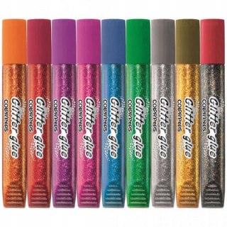 Klej z brokatem Colorpeps 9 kolorów Maped