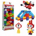 Klocki Małych Geniuszy 118420 Przestrzenne Konstrukcyjne 160 elementów