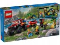 Lego City 60412 Terenowy wóz strażacki z łodzią