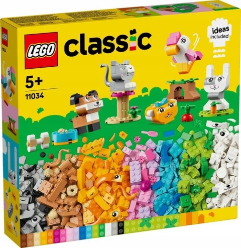 Lego Classic 11034 Kreatywne zwierzaki