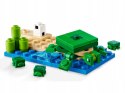 Lego Minecraft 21254 Domek na plaży żółwi