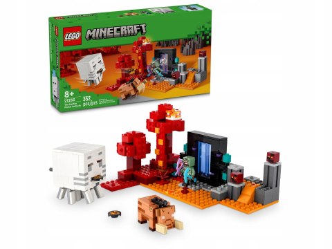 Lego Minecraft 21255 Zasadzka w portalu do Netheru