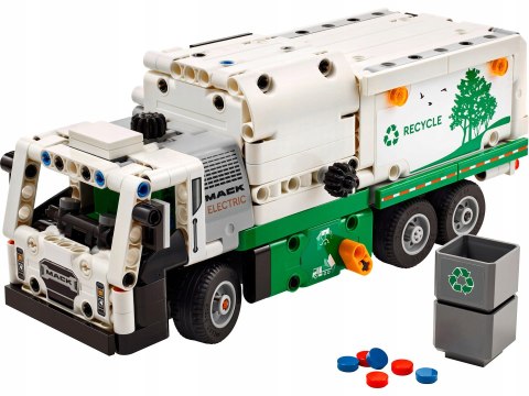 Lego Technic 42167 Mack LR Elektryczna śmieciarka