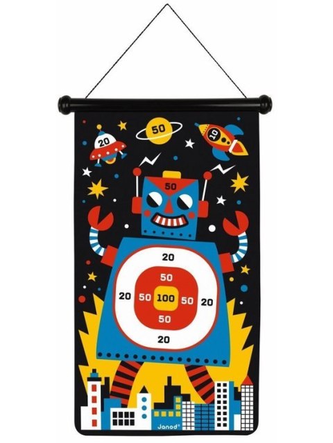 Magnetyczna Gra w rzutki Roboty Janod