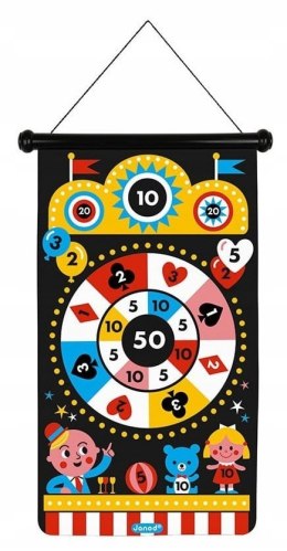 Magnetyczna Gra w rzutki Wesołe Miasteczko Janod