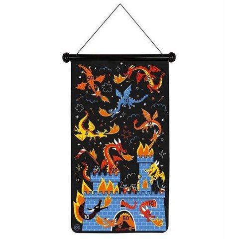 Magnetyczna Gra zręcznościowa w rzutki smoki Rzutki magnetyczne Janod