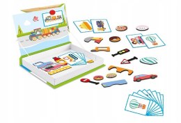 Magnetyczna Układanka Pojazdy Askato Samochody