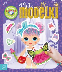 Małe modelki Album z naklejkami Naklejki Aksjomat