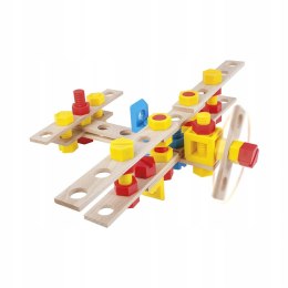 Mały Konstruktor Junior Samolot Drewniany Alexande