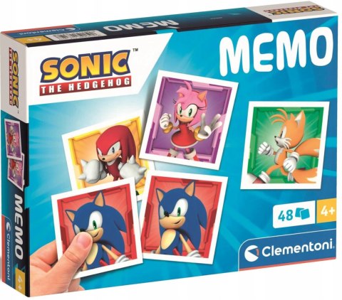 Memory Sonic 18312 Clementoni Gra Pamięciowa Memos