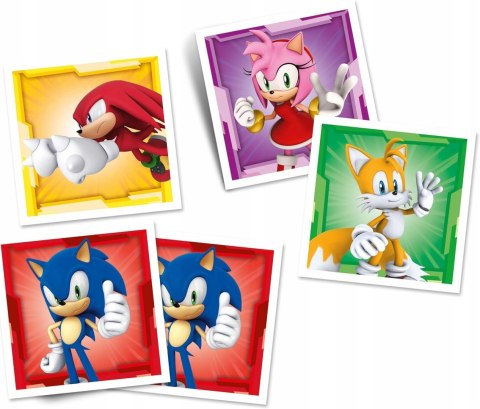 Memory Sonic 18312 Clementoni Gra Pamięciowa Memos