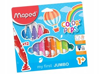 Moje Pierwsze Flamastry dla Malucha Maped 12szt 1+