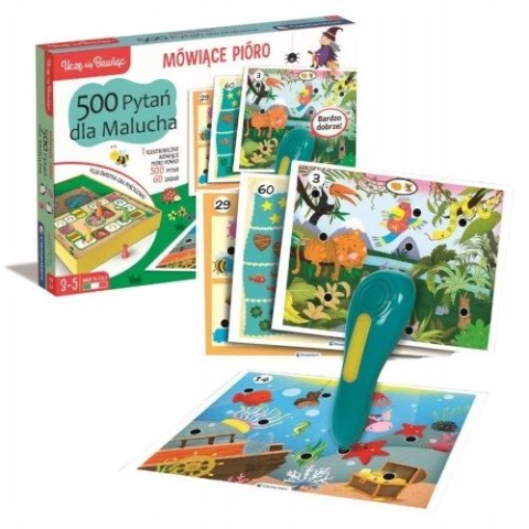 Mówiące Pióro dla Malucha Przedszkolaka Gra Edukacyjna 50944 Clementoni 3+