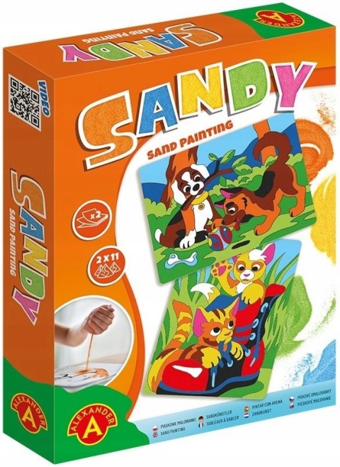 Piaskowe Malowanki Kotki Pieski Alexander