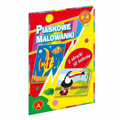 Piaskowe Malowanki Rybka Tukan Piaskowa Alexander