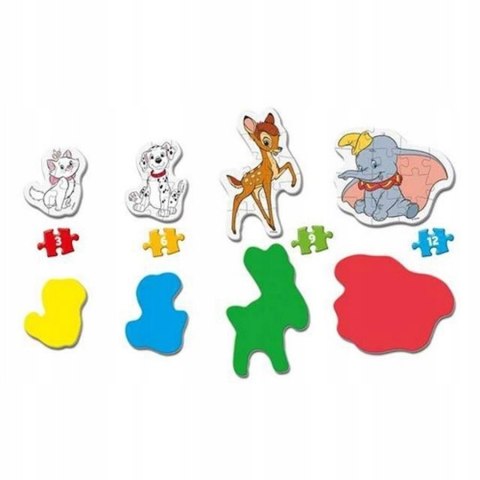 Pierwsze Puzzle Zwierzątka Disney 20806 Clementoni 2+