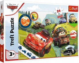Puzzle 24 Maxi Wesołe Auta Cars 14352 Trefl