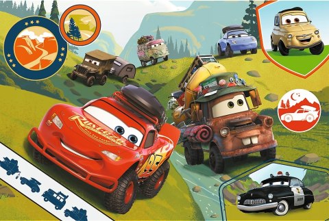 Puzzle 24 Maxi Wesołe Auta Cars 14352 Trefl