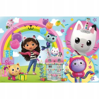 Puzzle 24 elementów Maxi Koci Domek Gabi 14353 Trefl 3+