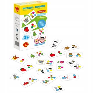Puzzle Kolory Zabawa i Nauka Alexander 3+