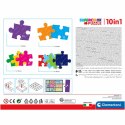 Puzzle Świnka Peppa 10w1 Clementoni 20271 Super Kolor 4+ Układanki