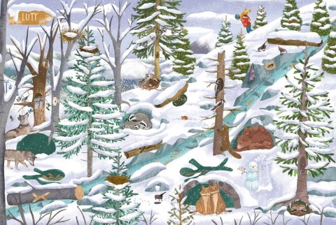 Rok w górach Książka Obrazkowa Nasza Księgarnia