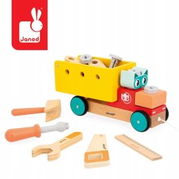 Samochód Ciężarówka do składania do ciągnięcia Brico Kids 2 lata+ Janod