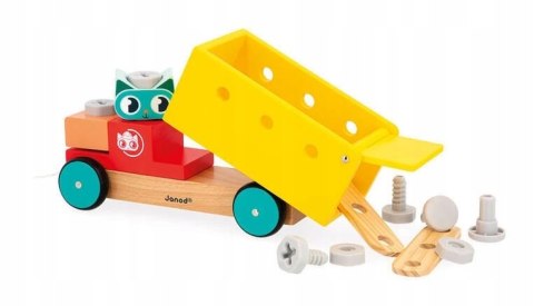 Samochód Ciężarówka do składania do ciągnięcia Brico Kids 2 lata+ Janod