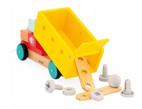 Samochód Ciężarówka do składania do ciągnięcia Brico Kids 2 lata+ Janod