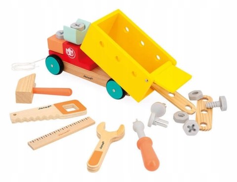 Samochód Ciężarówka do składania do ciągnięcia Brico Kids 2 lata+ Janod