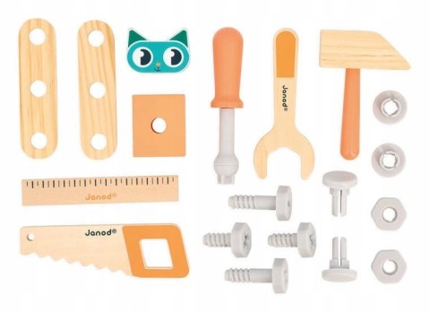 Samochód Ciężarówka do składania do ciągnięcia Brico Kids 2 lata+ Janod