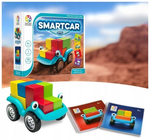 Smart Games SmartCar 5x5 Gra Logiczna dla najmłodszych 4+