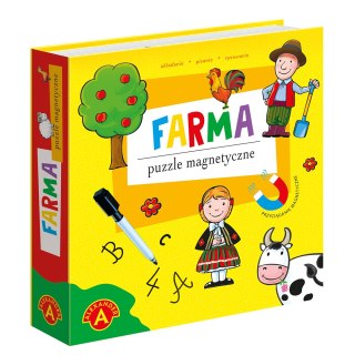 Układanka Magnetyczna Farma Alexander Zwierzątka