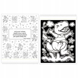 Welurkowe dinozaury Dotykaj i koloruj Aksjomat