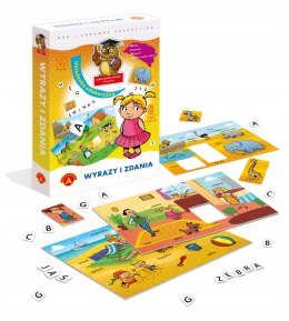 Wyrazy i Zdania Układanka edukacyjna Alexander 4+