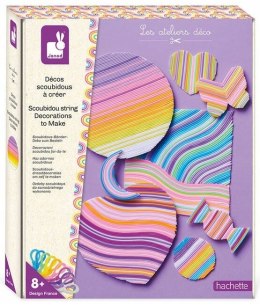 Zestaw Kreatywny Sznurki Rzemieślnicze Scoubidou Dekoracje 8+, Janod J07723